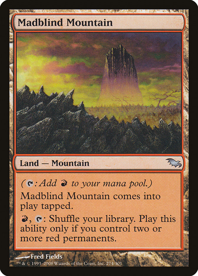 Madblind Mountain [Shadowmoor] - Magic: The Gathering - Card Brawlers | Quebec | Canada |