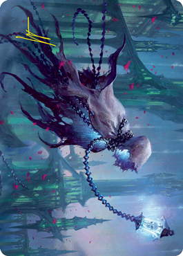Wanderlight Spirit Art Card (Gold-Stamped Signature) [Innistrad: Crimson Vow Art Series] - Magic: The Gathering - Card Brawlers | Quebec | Canada |