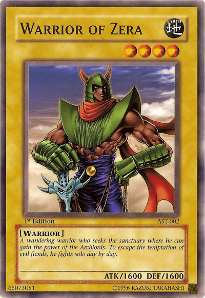 Warrior of Zera [AST-002] Common - Yu-Gi-Oh! - Card Brawlers | Quebec | Canada |
