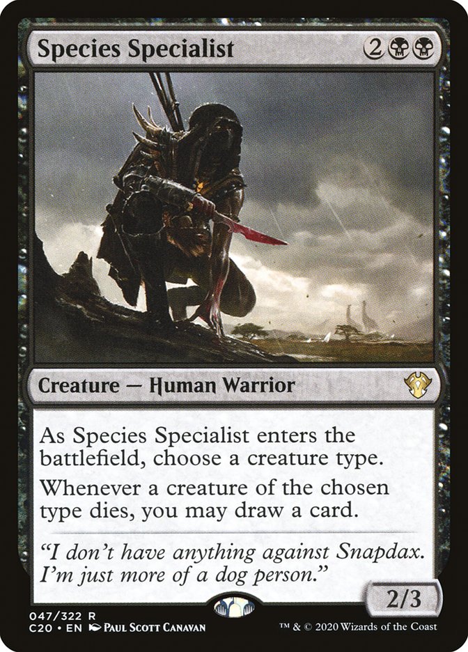 Species Specialist [Commander 2020] - Magic: The Gathering - Card Brawlers | Quebec | Canada |