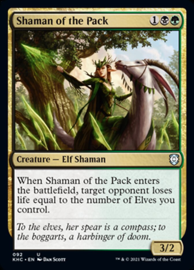Shaman of the Pack [Kaldheim Commander] - Magic: The Gathering - Card Brawlers | Quebec | Canada |