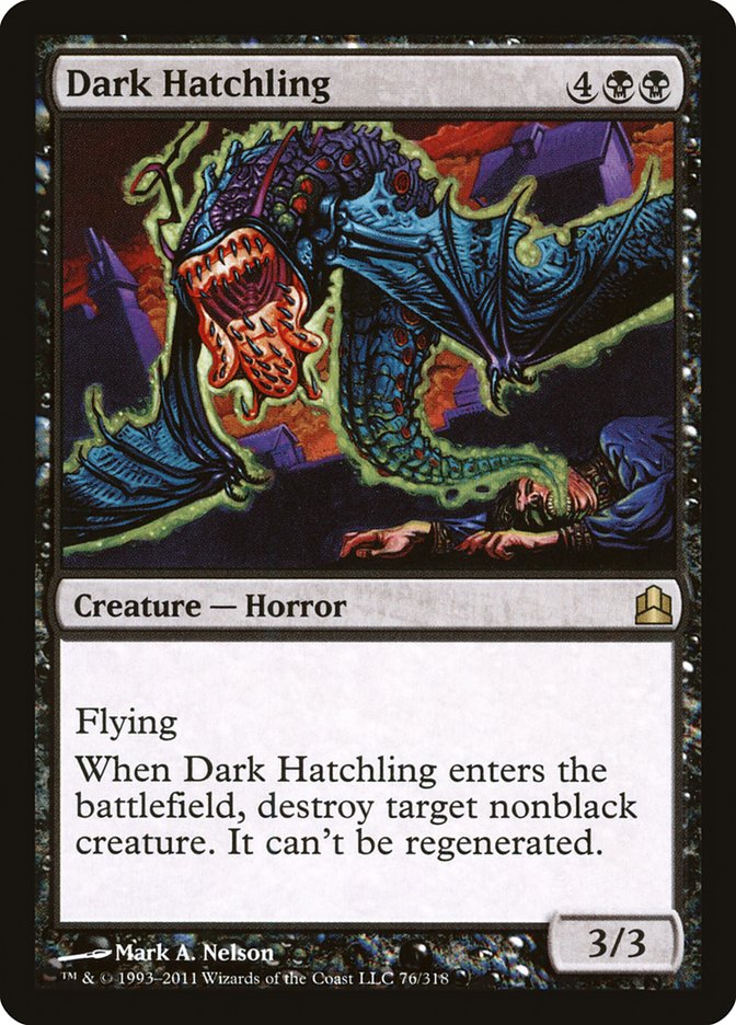 Dark Hatchling [Commander 2011] - Magic: The Gathering - Card Brawlers | Quebec | Canada |