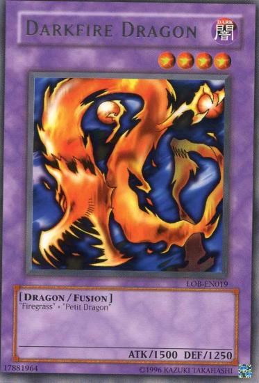 Darkfire Dragon [LOB-EN019] Rare - Yu-Gi-Oh! - Card Brawlers | Quebec | Canada |