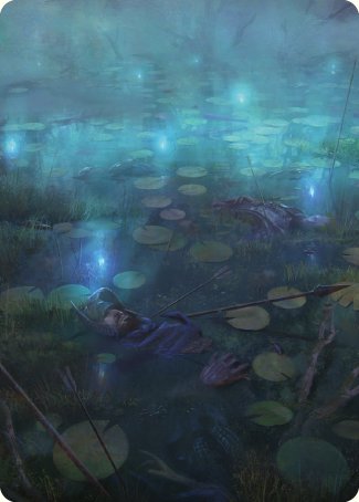 The Dead Marshes Art Card [The Lord of the Rings: Tales of Middle-earth Art Series] - Magic: The Gathering - Card Brawlers | Quebec | Canada |