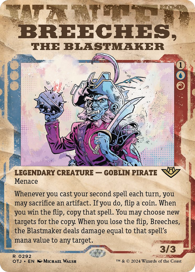Breeches, the Blastmaker (Showcase) [Outlaws of Thunder Junction] - Magic: The Gathering - Card Brawlers | Quebec | Canada |