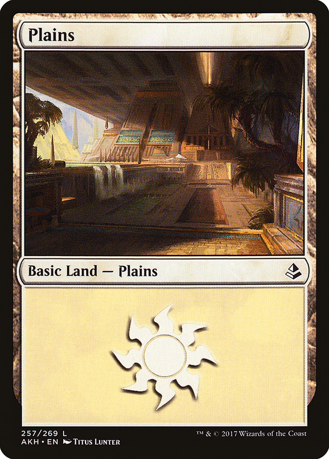 Plains (257) [Amonkhet] - Magic: The Gathering - Card Brawlers | Quebec | Canada |