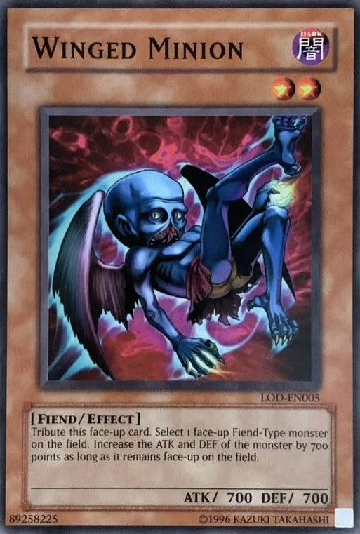 Winged Minion [LOD-EN005] Common - Yu-Gi-Oh! - Card Brawlers | Quebec | Canada |