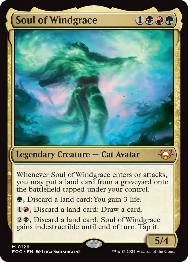 Soul of Windgrace [Edge of Eternities Commander] - Magic: The Gathering - Card Brawlers | Quebec | Canada |