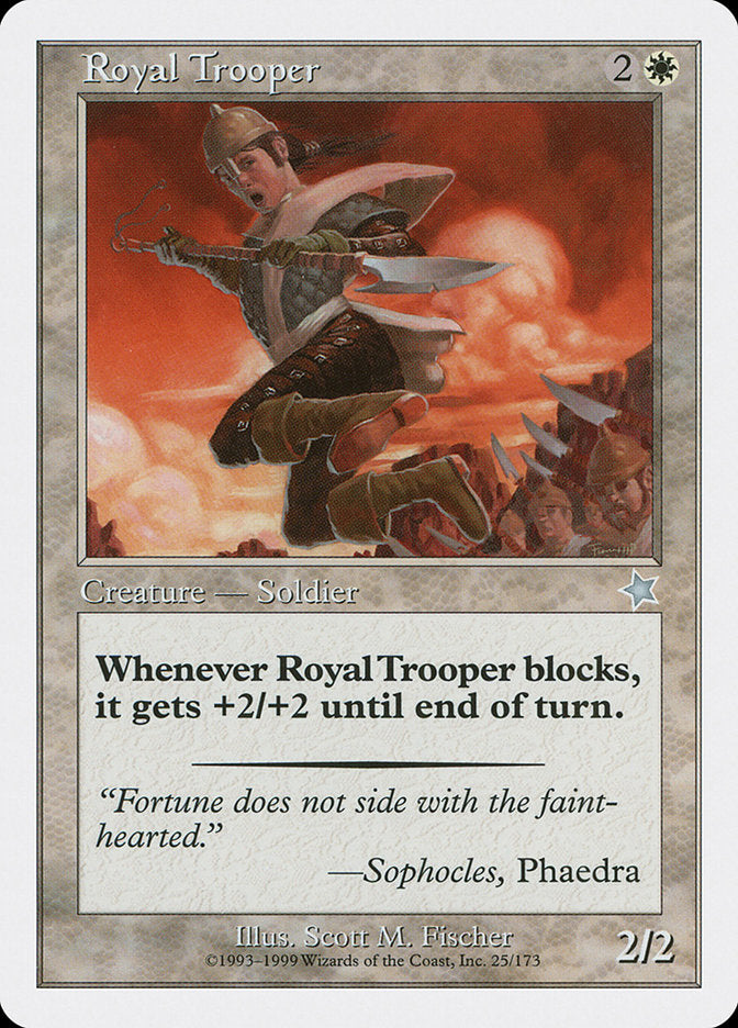 Royal Trooper [Starter 1999] - Magic: The Gathering - Card Brawlers | Quebec | Canada |