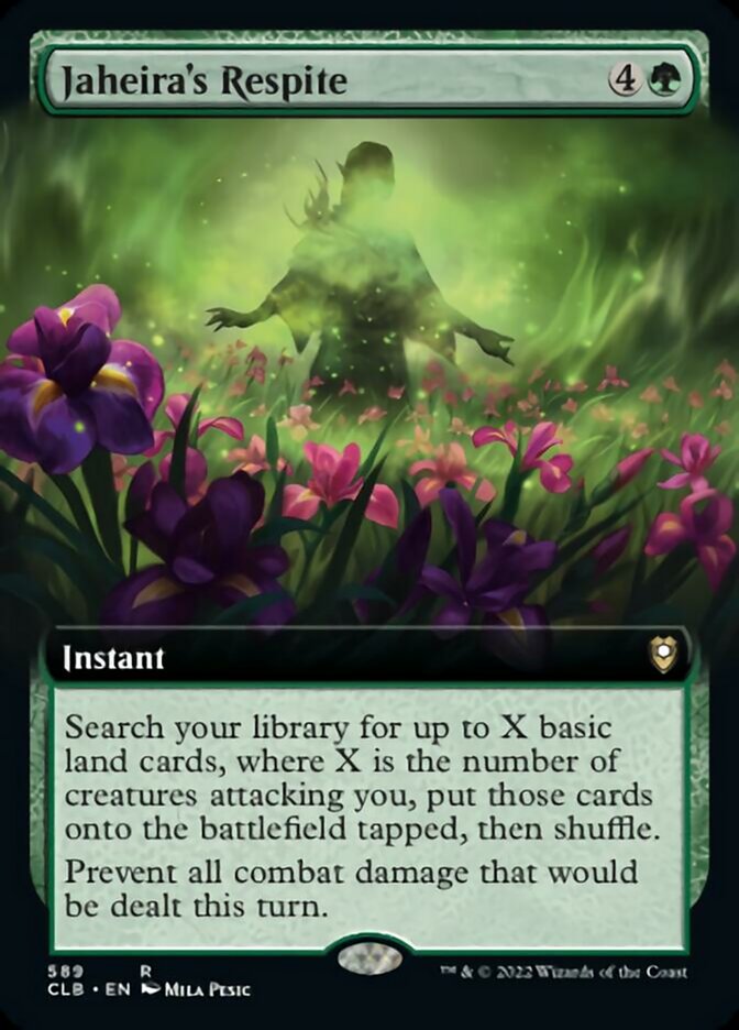 Jaheira's Respite (Extended Art) [Commander Legends: Battle for Baldur's Gate] - Magic: The Gathering - Card Brawlers | Quebec | Canada |