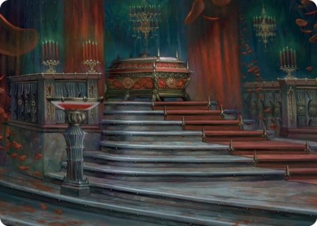 Edgar Markov's Coffin Art Card [Innistrad: Crimson Vow Art Series] - Magic: The Gathering - Card Brawlers | Quebec | Canada |