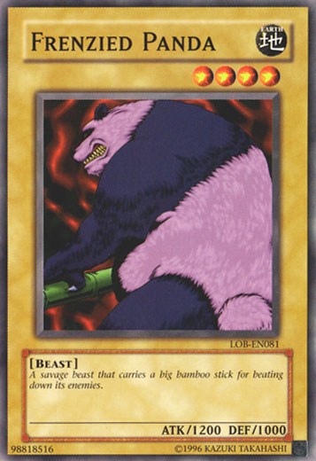 Frenzied Panda [LOB-EN081] Common - Yu-Gi-Oh! - Card Brawlers | Quebec | Canada |