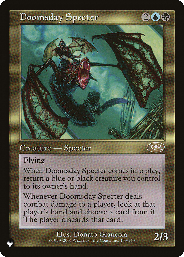 Doomsday Specter [The List] - Magic: The Gathering - Card Brawlers | Quebec | Canada |