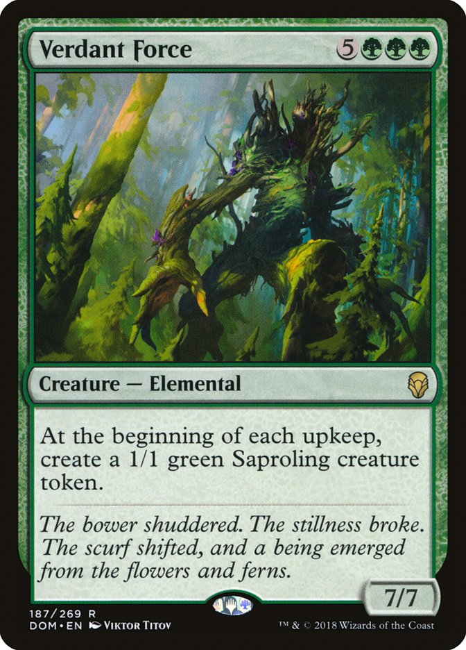 Verdant Force [Dominaria] - Magic: The Gathering - Card Brawlers | Quebec | Canada |