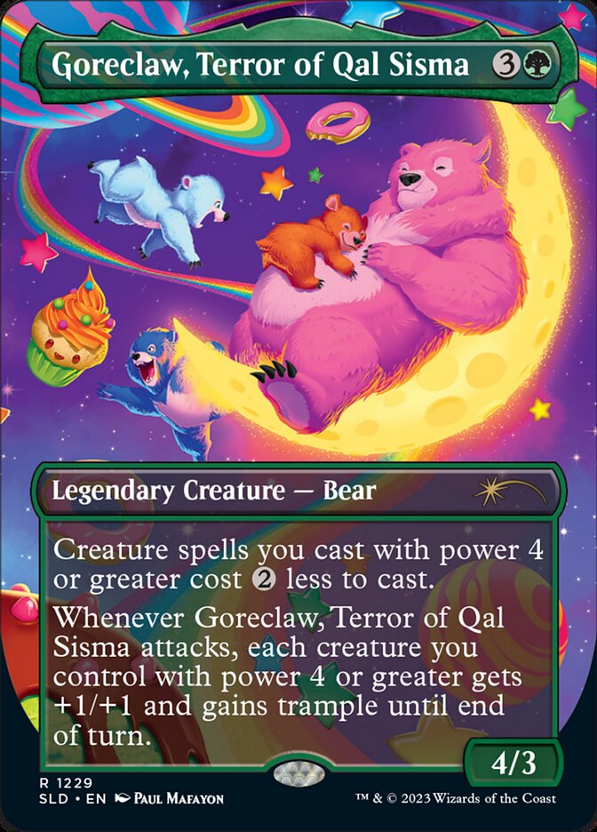 Goreclaw, Terror of Qal Sisma (Borderless) [Secret Lair Drop Series] - Magic: The Gathering - Card Brawlers | Quebec | Canada |