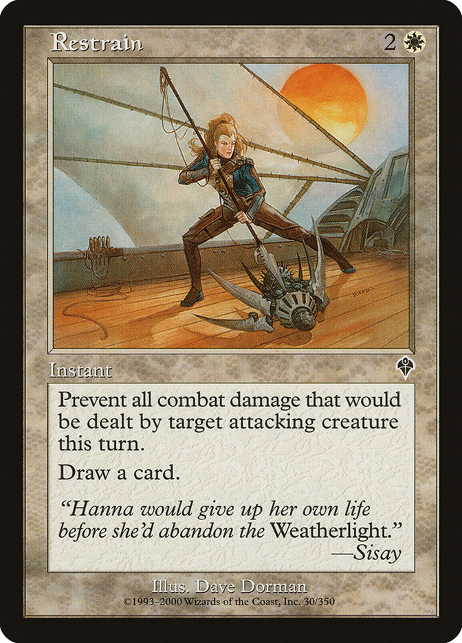 Restrain [Invasion] - Magic: The Gathering - Card Brawlers | Quebec | Canada |