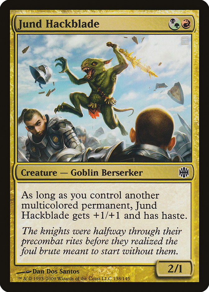 Jund Hackblade [Alara Reborn] - Magic: The Gathering - Card Brawlers | Quebec | Canada |