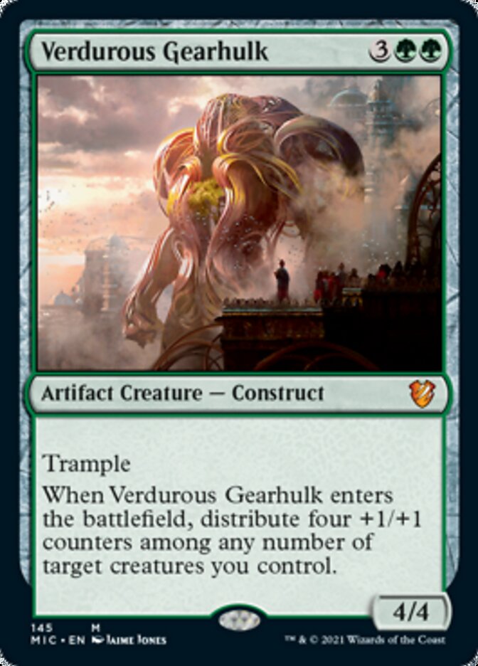Verdurous Gearhulk [Innistrad: Midnight Hunt Commander] - Magic: The Gathering - Card Brawlers | Quebec | Canada |