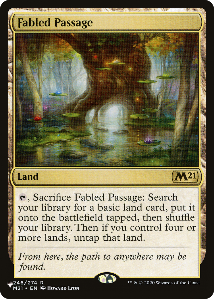 Fabled Passage (M21) [The List] - Magic: The Gathering - Card Brawlers | Quebec | Canada |
