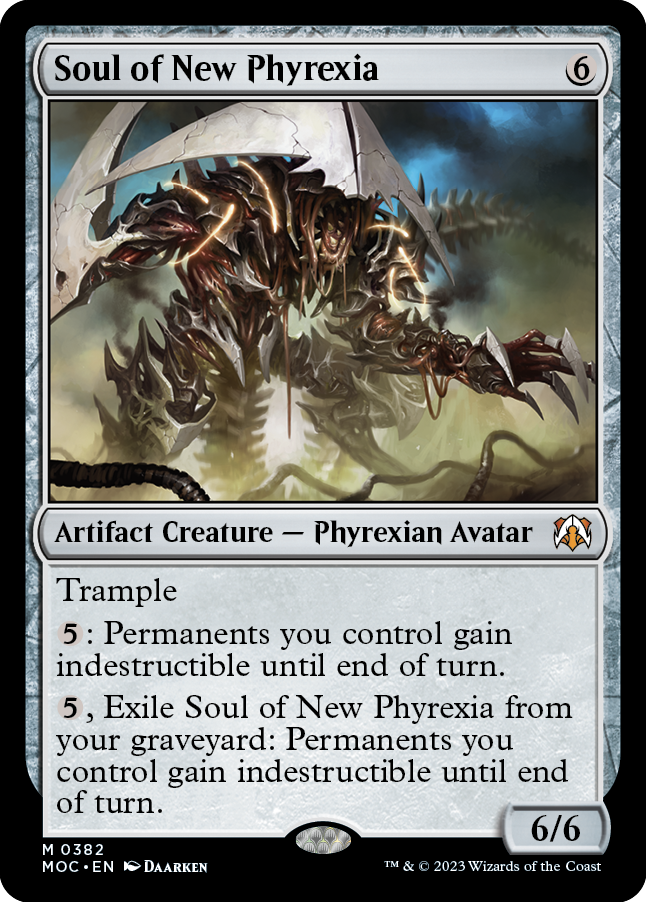 Soul of New Phyrexia [March of the Machine Commander] - Magic: The Gathering - Card Brawlers | Quebec | Canada |