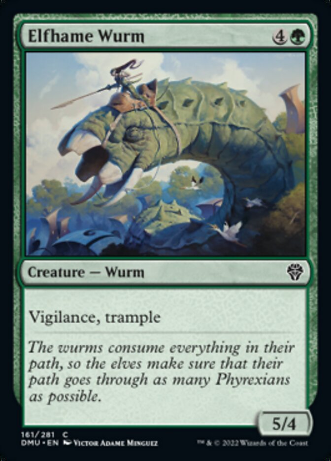 Elfhame Wurm [Dominaria United] - Magic: The Gathering - Card Brawlers | Quebec | Canada |