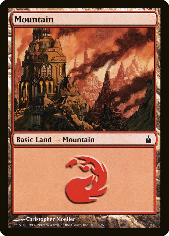 Mountain (300) [Ravnica: City of Guilds] - Magic: The Gathering - Card Brawlers | Quebec | Canada |