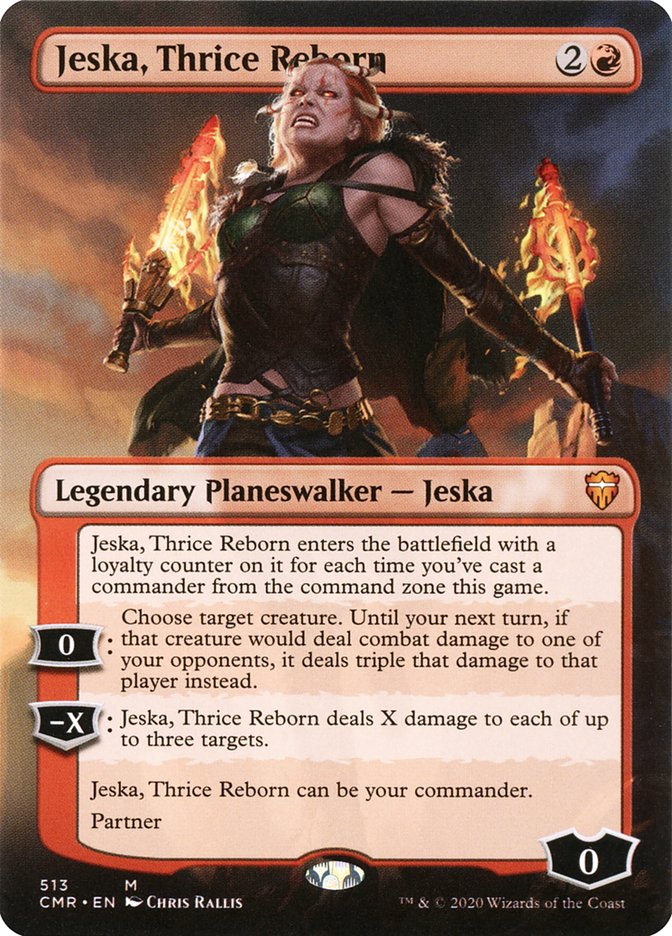 Jeska, Thrice Reborn (Borderless) [Commander Legends] - Magic: The Gathering - Card Brawlers | Quebec | Canada |