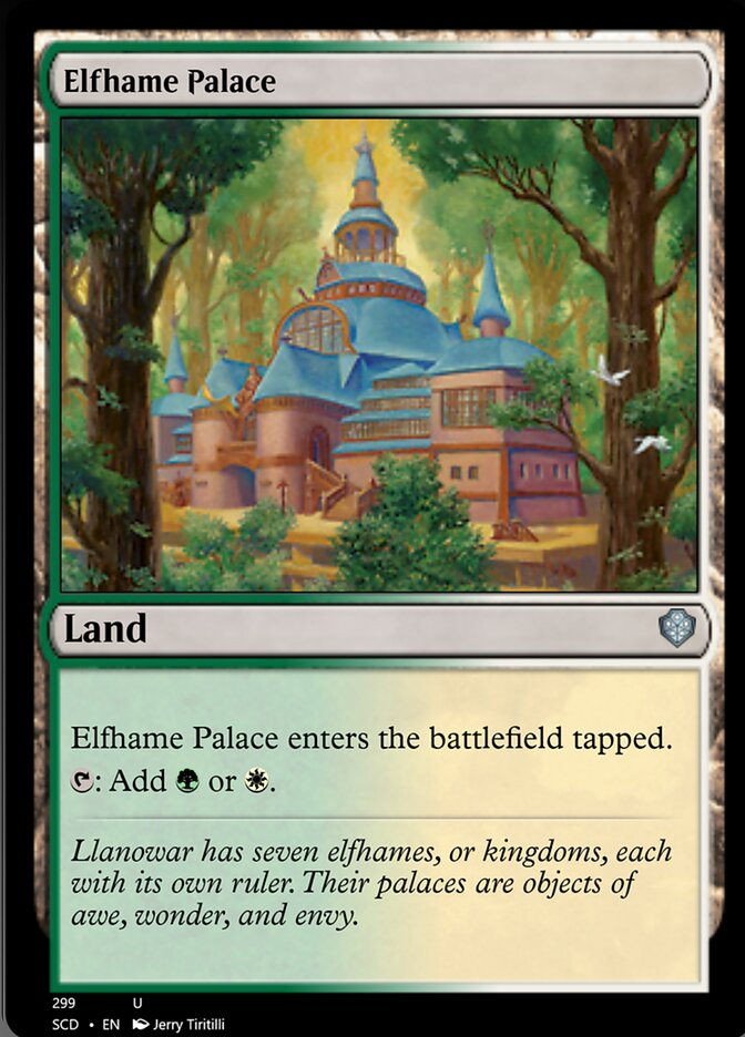Elfhame Palace [Starter Commander Decks] - Magic: The Gathering - Card Brawlers | Quebec | Canada |