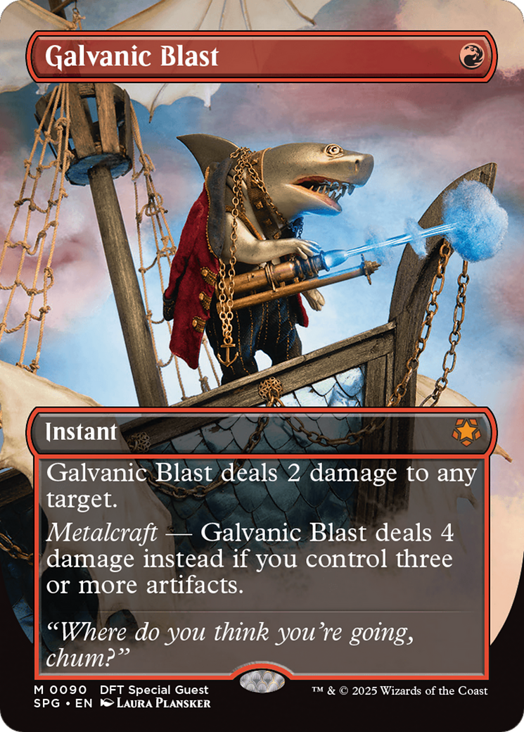 Galvanic Blast (Borderless) [Aetherdrift Special Guests] - Magic: The Gathering - Card Brawlers | Quebec | Canada |