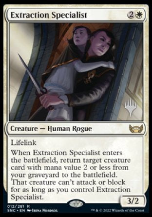 Extraction Specialist (Promo Pack) [Streets of New Capenna Promos] - Magic: The Gathering - Card Brawlers | Quebec | Canada |