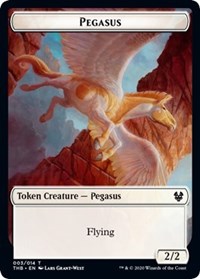 Pegasus // Satyr Double-Sided Token [Theros Beyond Death Tokens] - Magic: The Gathering - Card Brawlers | Quebec | Canada |