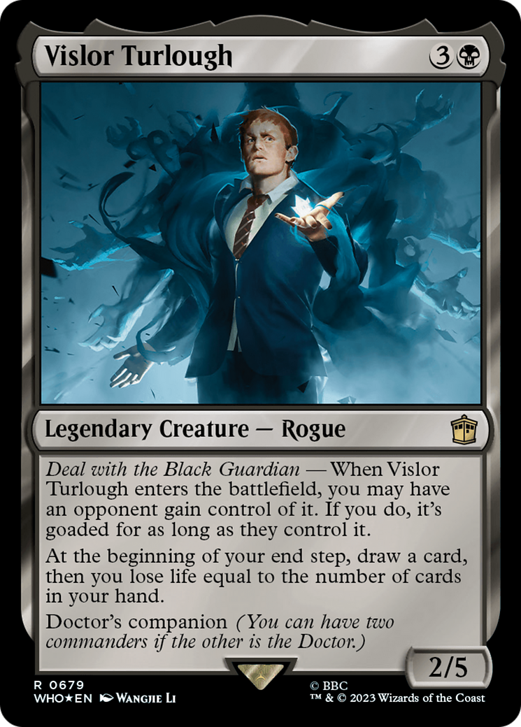 Vislor Turlough (Surge Foil) [Doctor Who] - Magic: The Gathering - Card Brawlers | Quebec | Canada |