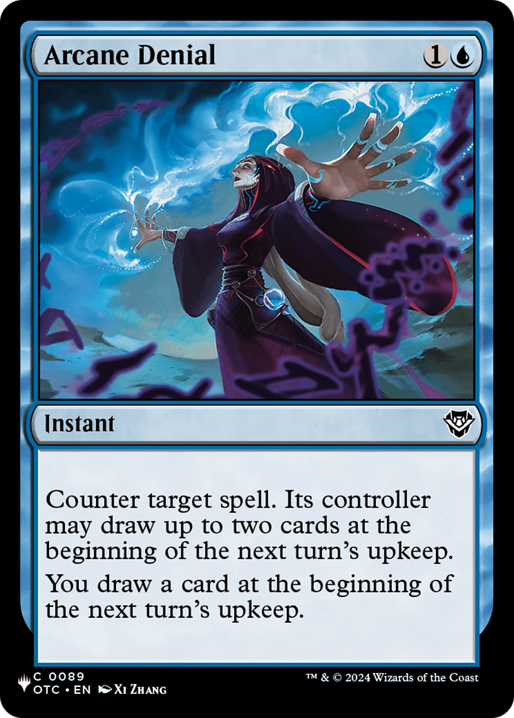 Arcane Denial (OTC) [The List] - Magic: The Gathering - Card Brawlers | Quebec | Canada |