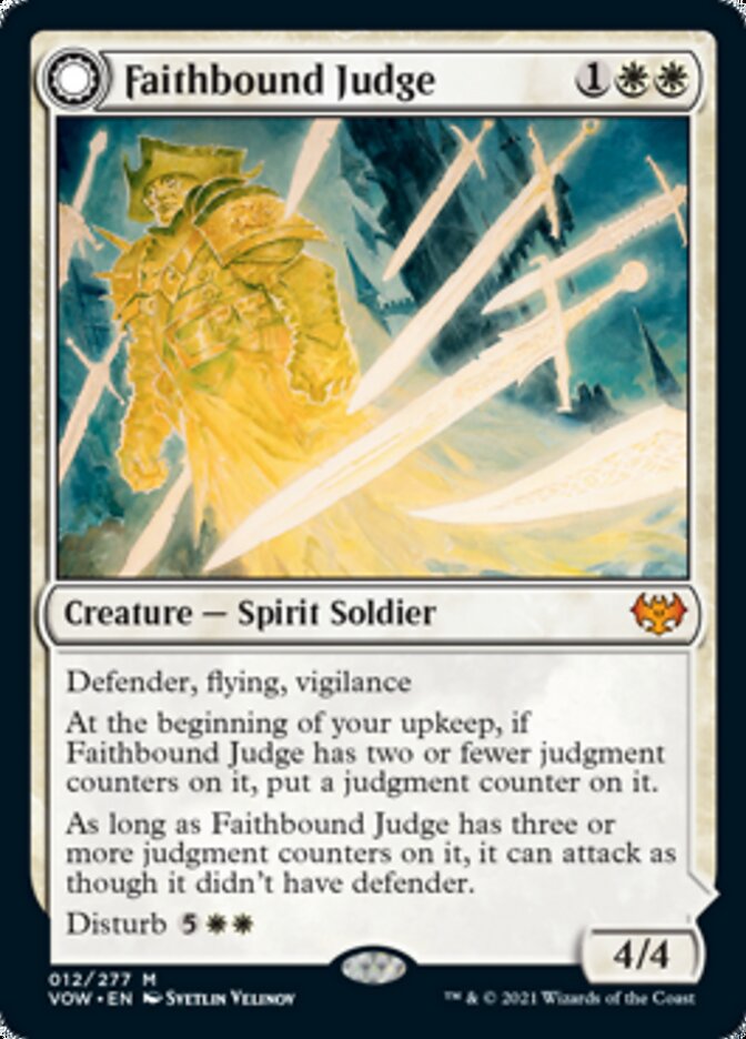 Faithbound Judge // Sinner's Judgment [Innistrad: Crimson Vow] - Magic: The Gathering - Card Brawlers | Quebec | Canada |