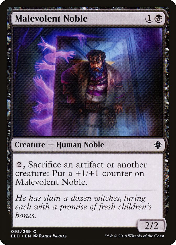 Malevolent Noble [Throne of Eldraine] - Magic: The Gathering - Card Brawlers | Quebec | Canada |