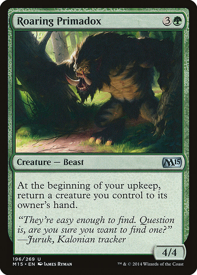 Roaring Primadox [Magic 2015] - Magic: The Gathering - Card Brawlers | Quebec | Canada |