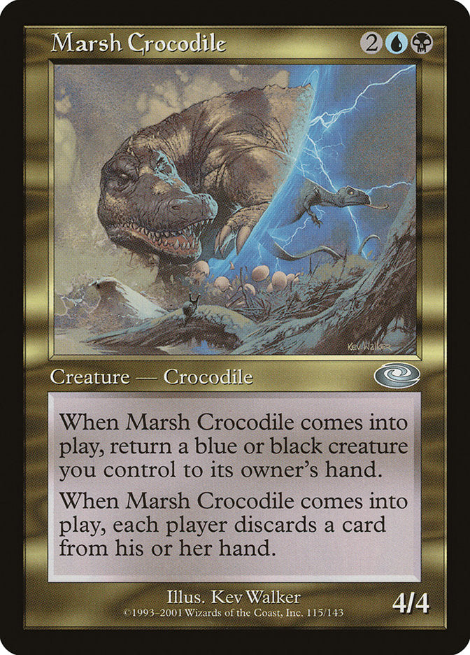 Marsh Crocodile [Planeshift] - Magic: The Gathering - Card Brawlers | Quebec | Canada |