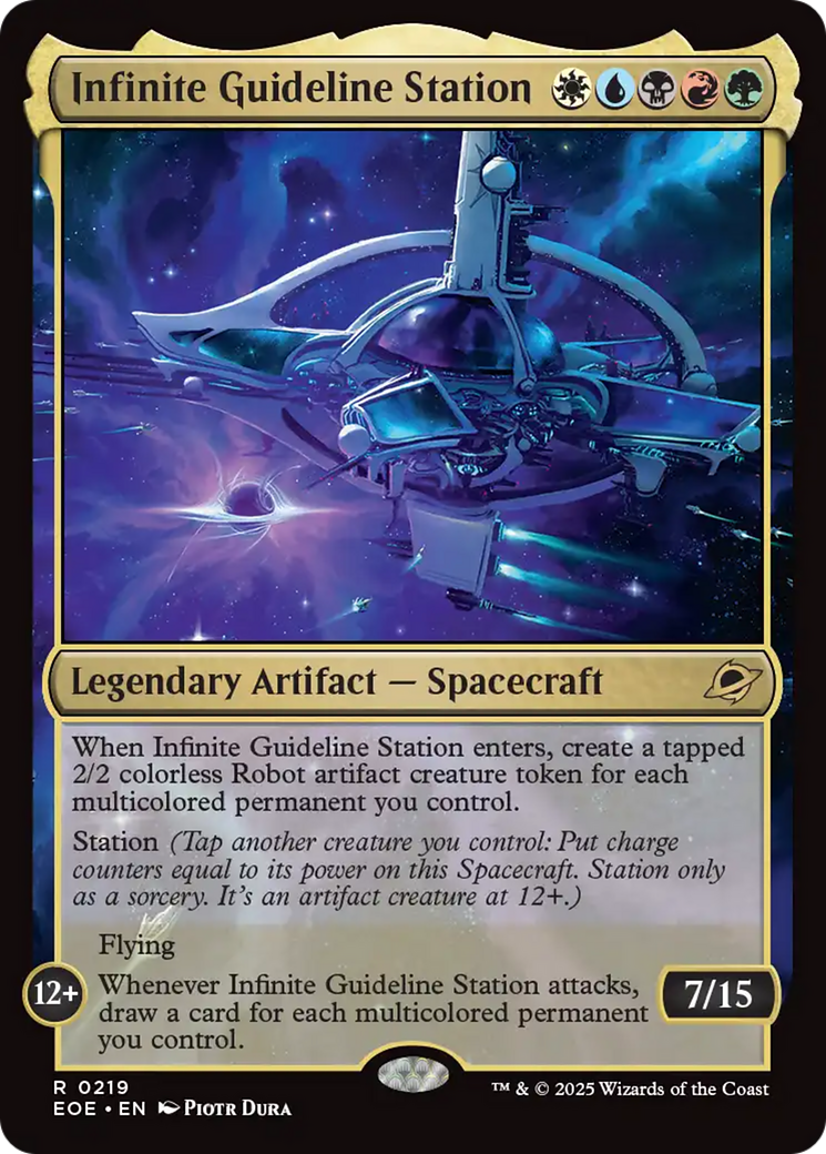 Infinite Guideline Station [Edge of Eternities] - Magic: The Gathering - Card Brawlers | Quebec | Canada |