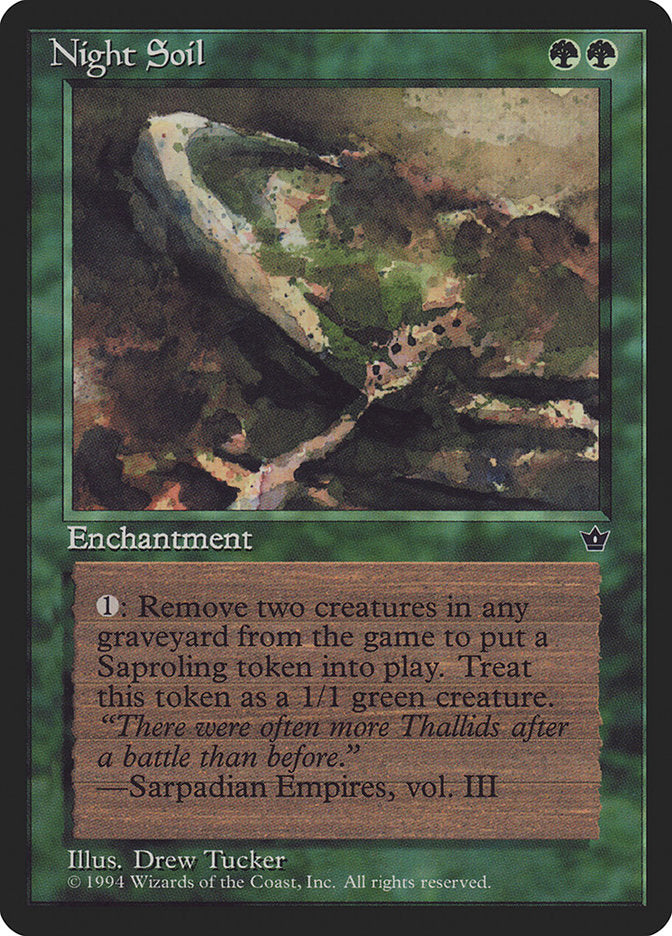 Night Soil (Drew Tucker) [Fallen Empires] - Magic: The Gathering - Card Brawlers | Quebec | Canada |