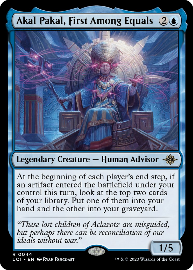 Akal Pakal, First Among Equals [The Lost Caverns of Ixalan] - Magic: The Gathering - Card Brawlers | Quebec | Canada |