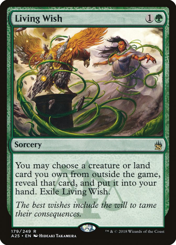 Living Wish [Masters 25] - Magic: The Gathering - Card Brawlers | Quebec | Canada |