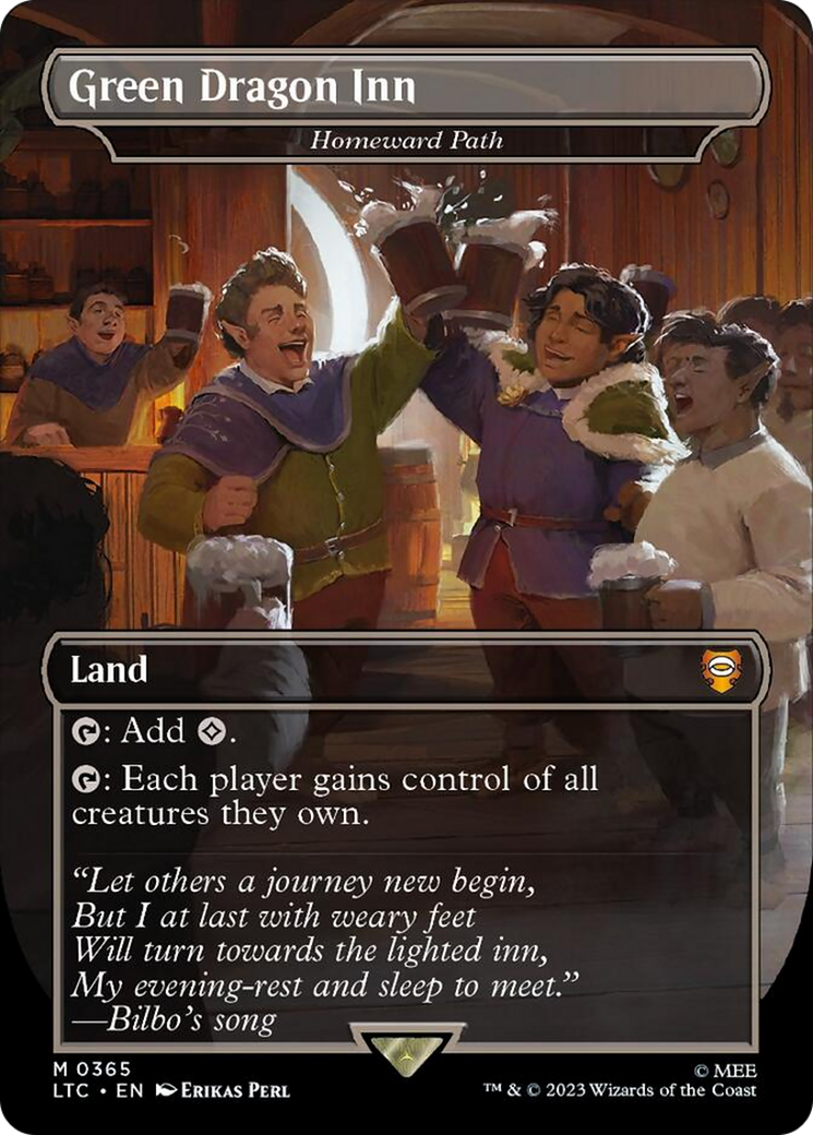 Green Dragon Inn - Homeward Path [The Lord of the Rings: Tales of Middle-Earth Commander] - Magic: The Gathering - Card Brawlers | Quebec | Canada |