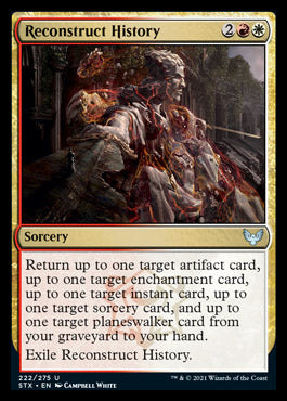 Reconstruct History [Strixhaven: School of Mages] - Magic: The Gathering - Card Brawlers | Quebec | Canada |