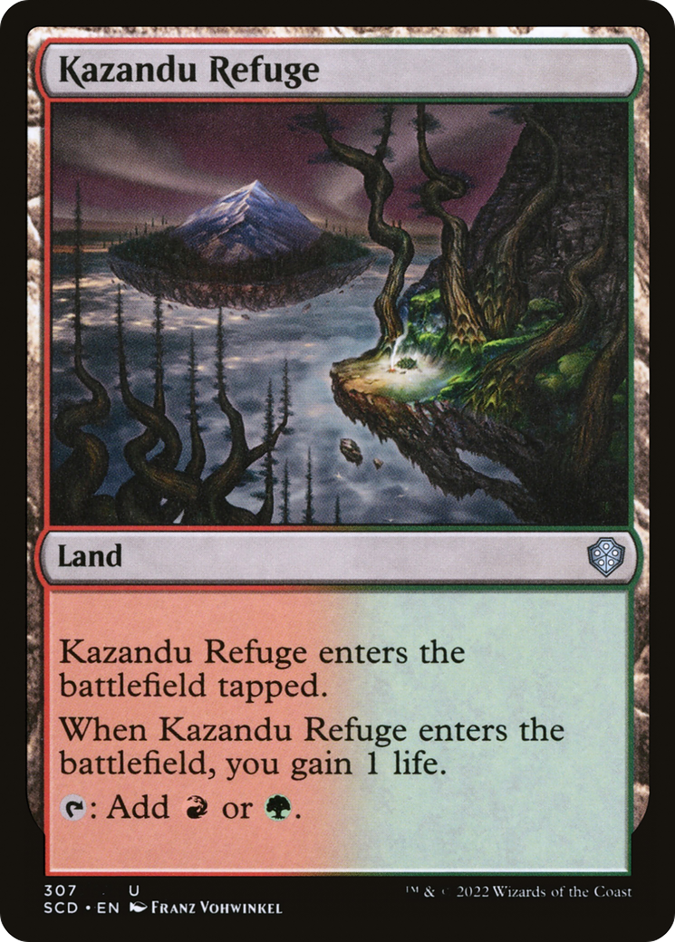 Kazandu Refuge [Starter Commander Decks] - Magic: The Gathering - Card Brawlers | Quebec | Canada |