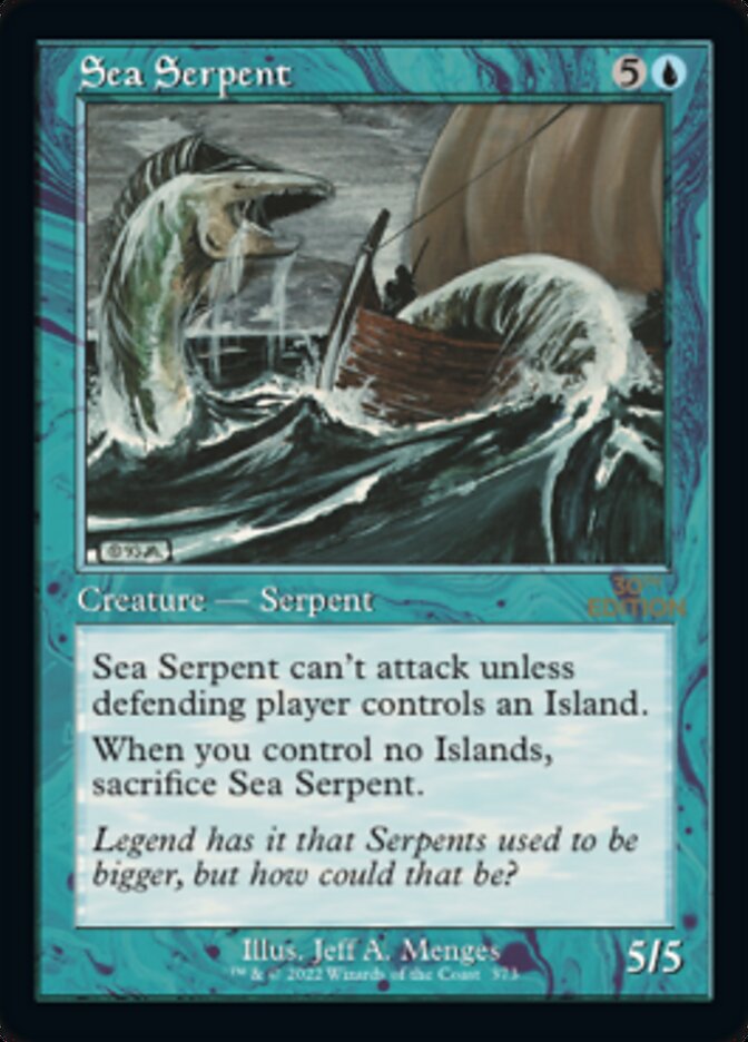 Sea Serpent (Retro) [30th Anniversary Edition] - Magic: The Gathering - Card Brawlers | Quebec | Canada |