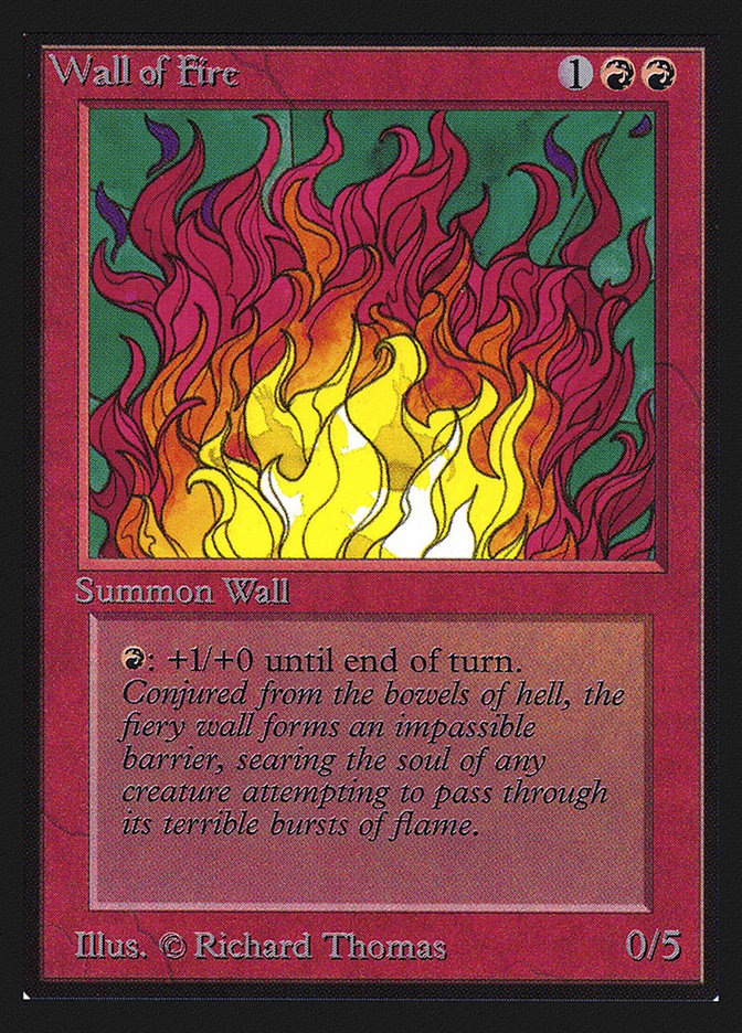 Wall of Fire [International Collectors' Edition] - Magic: The Gathering - Card Brawlers | Quebec | Canada |