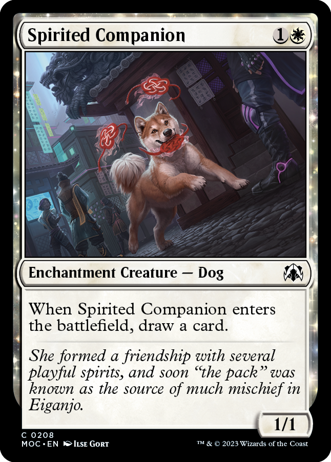 Spirited Companion [March of the Machine Commander] - Magic: The Gathering - Card Brawlers | Quebec | Canada |
