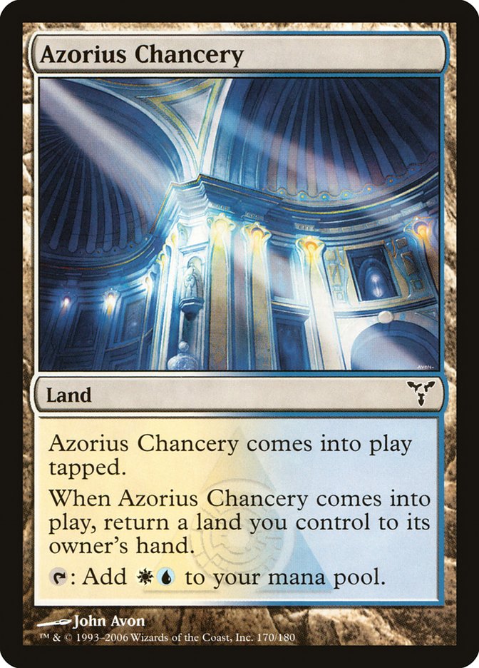 Azorius Chancery [Dissension] - Magic: The Gathering - Card Brawlers | Quebec | Canada |