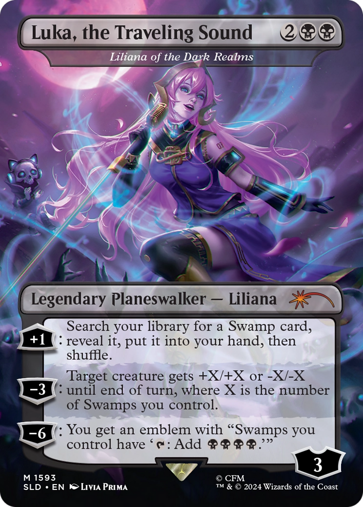 Luka, the Traveling Sound - Liliana of the Dark Realms [Secret Lair Drop Series] - Magic: The Gathering - Card Brawlers | Quebec | Canada |