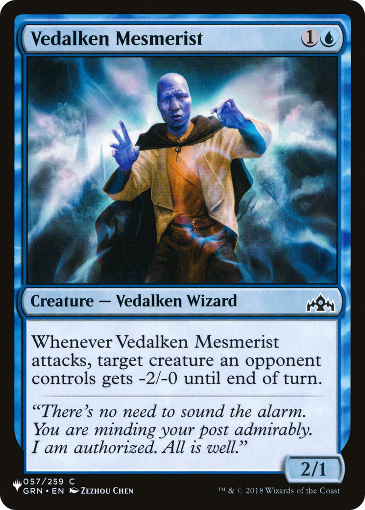Vedalken Mesmerist [The List] - Magic: The Gathering - Card Brawlers | Quebec | Canada |